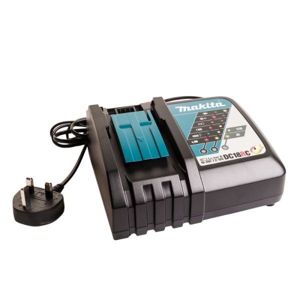 Makita DC18RC 18v LXT Li-Ion Fast Battery Charger 7.2 / 14.4 / 18v